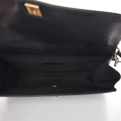 Chanel Grained Calfskin Quilted Medium Flap Black 5 of 9