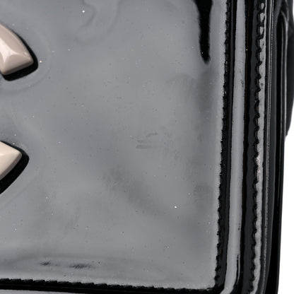 Chanel Patent Lipstick Wallet On Chain Black 17 of 17