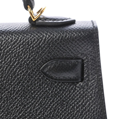Hermes Epsom Mini Kelly Sellier 20 Black 11 of 29