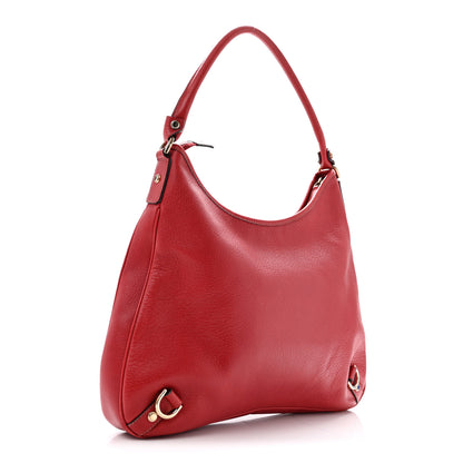 Gucci Calfskin Abbey D Ring Hobo Red 3 of 11