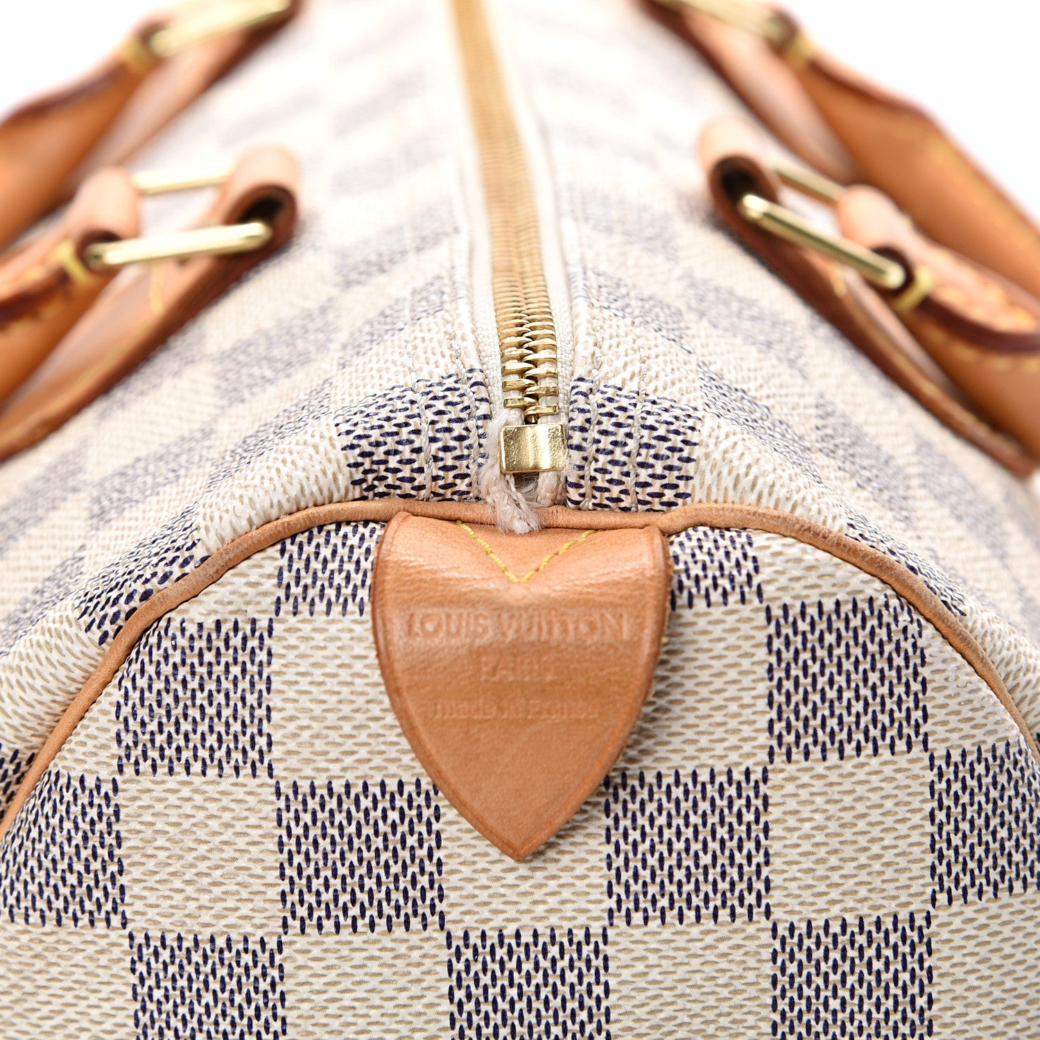Louis Vuitton Damier Azur Speedy 30 17 of 17