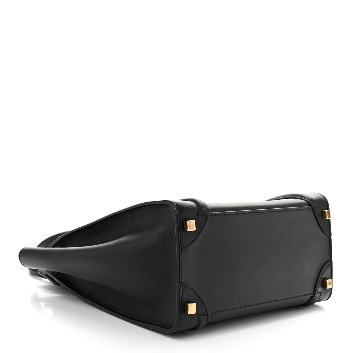 Smooth Calfskin Micro Luggage Black