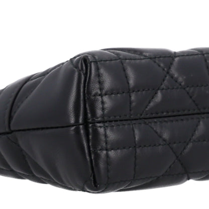 Christian Dior Calfskin Macrocannage Miss Caro Mini Hobo Bag Black 9 of 10