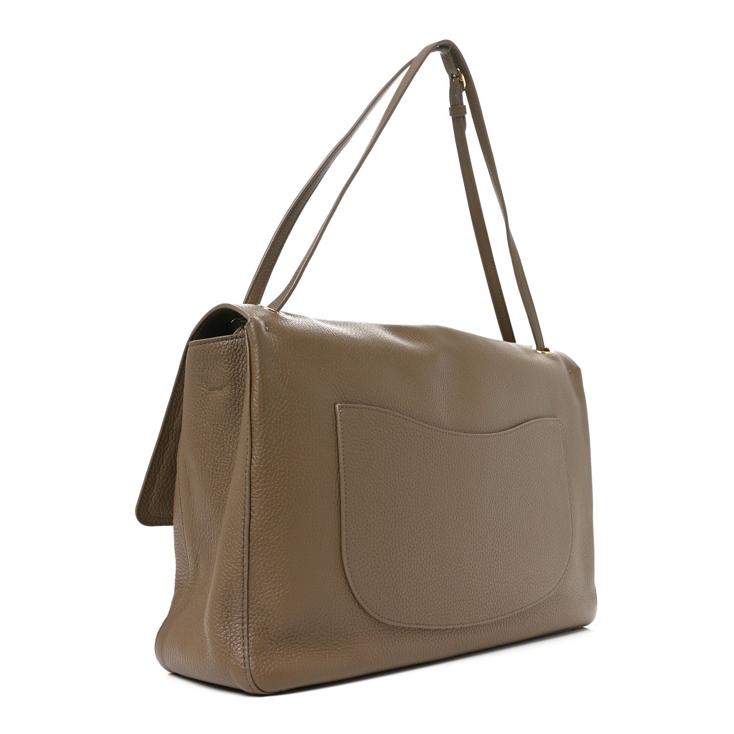 Chanel Grained Calfskin Souplissimo Maxi Flap Light Brown 3 of 10