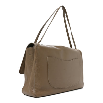 Chanel Grained Calfskin Souplissimo Maxi Flap Light Brown 3 of 10
