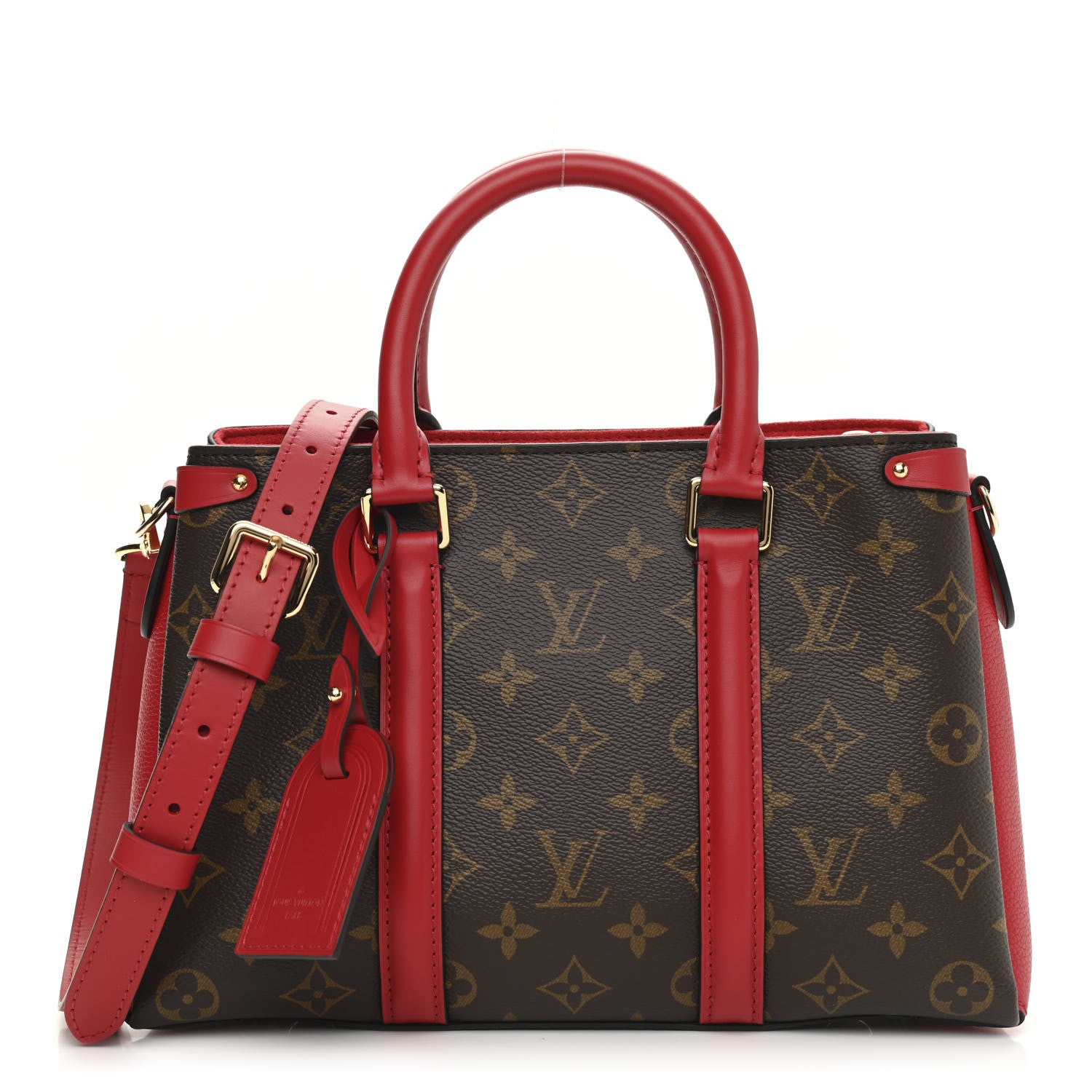 Louis Vuitton Monogram Soufflot BB Cherry 1 of 12