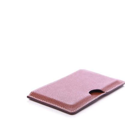 Hermes Epsom Porquerollers Card Case Brique 6 of 10