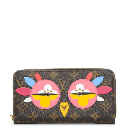 Louis Vuitton Monogram Lovely Birds Zippy Wallet 1 of 7