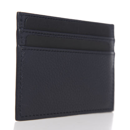 Christian Dior X AIR JORDAN Grained Calfskin Card Holder Bleu 2 of 6