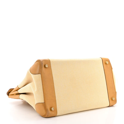 Hermes Toile Barenia Birkin 35 4 of 14