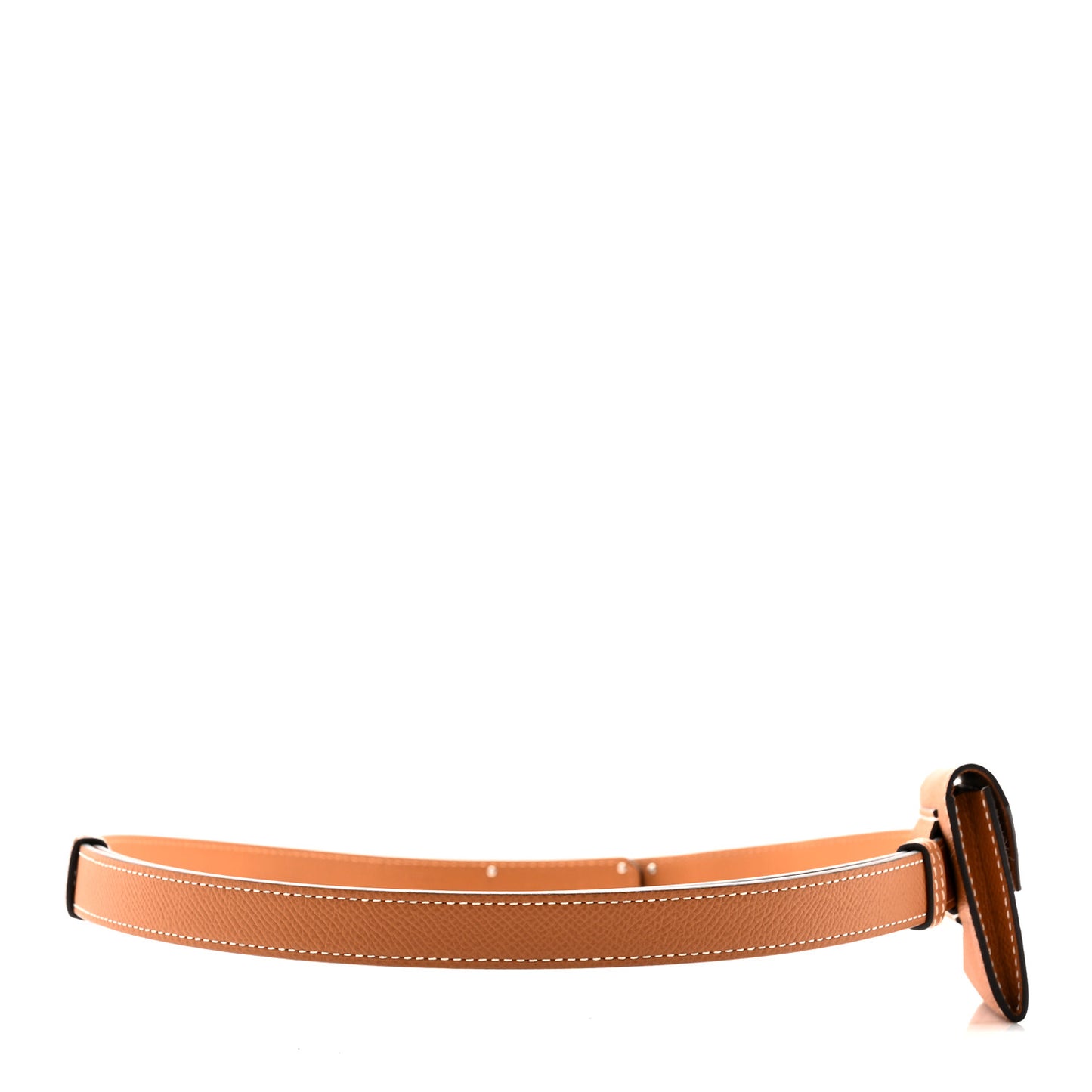 Epsom Kelly Pocket Belt Gold