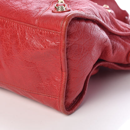 Balenciaga Agneau Giant 12 Gold Hardware City Rouge Cardinal 10 of 12