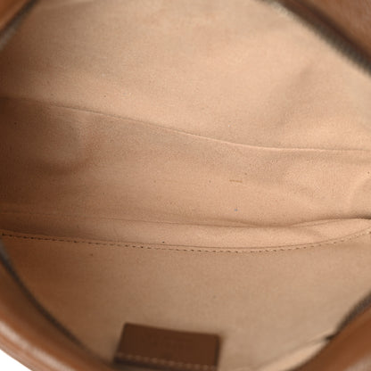 Gucci Glazed Calfskin Matelasse Diagonal Small GG Marmont Chain Shoulder Bag Cuir 5 of 10