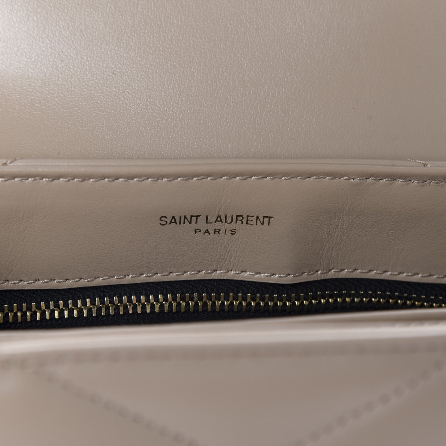 Calfskin Y Quilted Monogram Toy Loulou Crossbody Bag Dark Beige