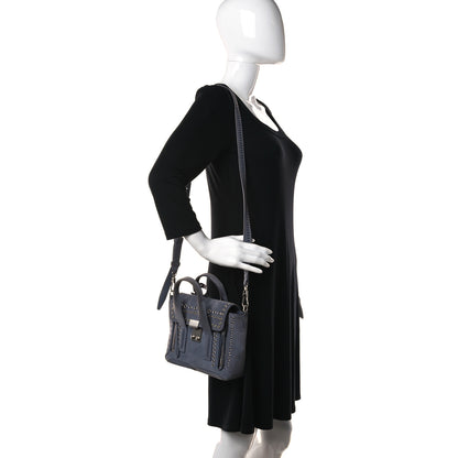 3.1 Phillip Lim Suede Eyelet Mini Pashli Satchel Grey 2 of 9