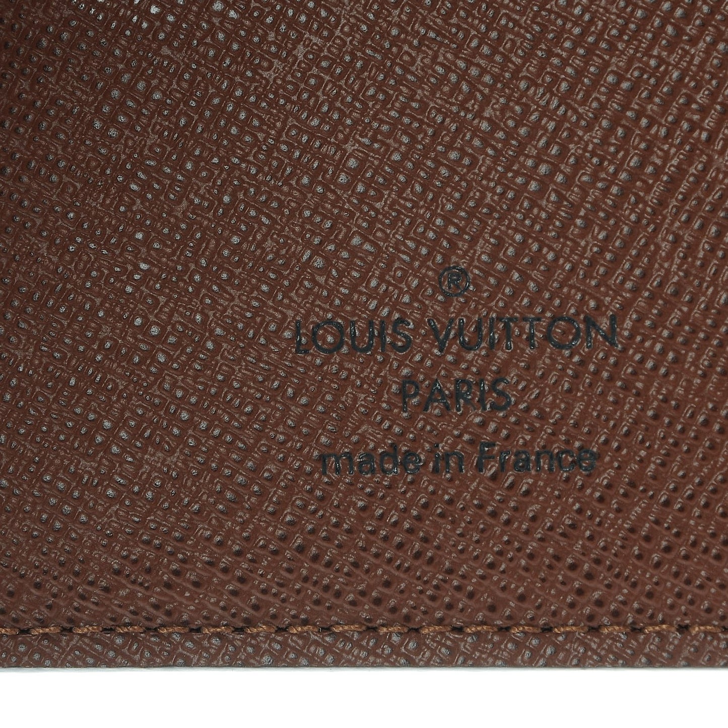 Monogram Passport Cover