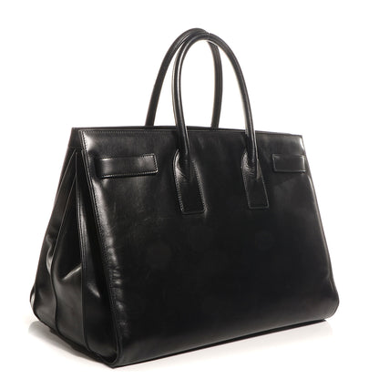 Saint Laurent Calfskin Large Sac de Jour Carryall Black 3 of 10