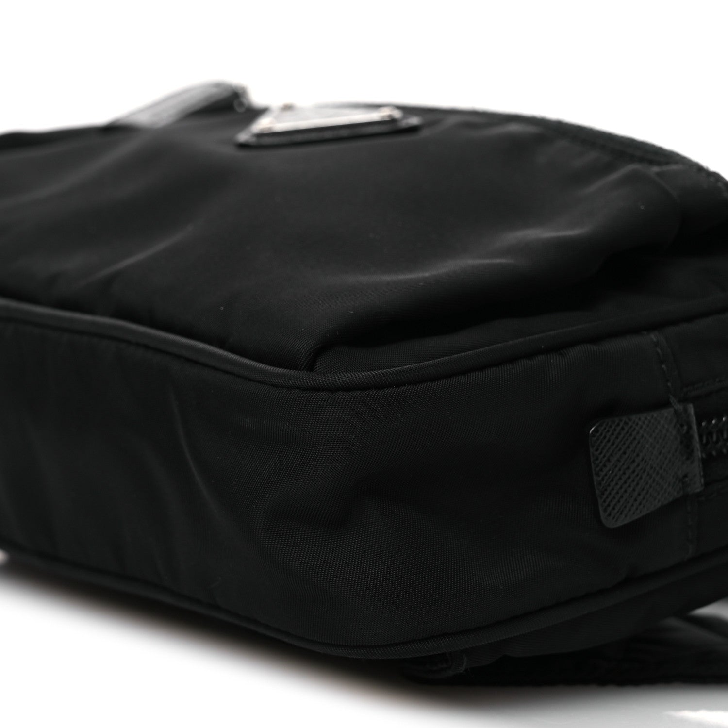 Prada Re-Nylon Saffiano Belt Bag Black 9 of 10