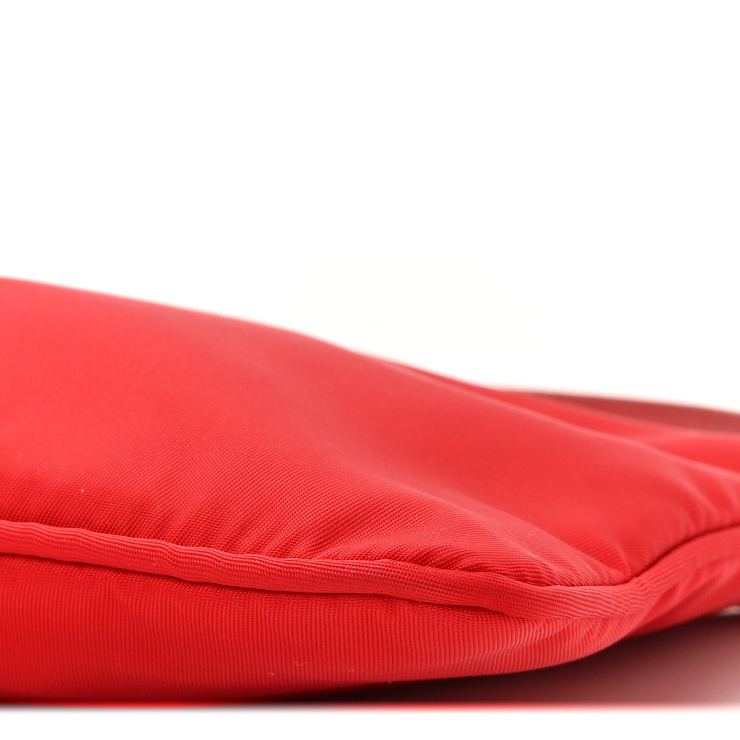 Re-Nylon Vela Saffiano Mini Pochette Bag Rosso