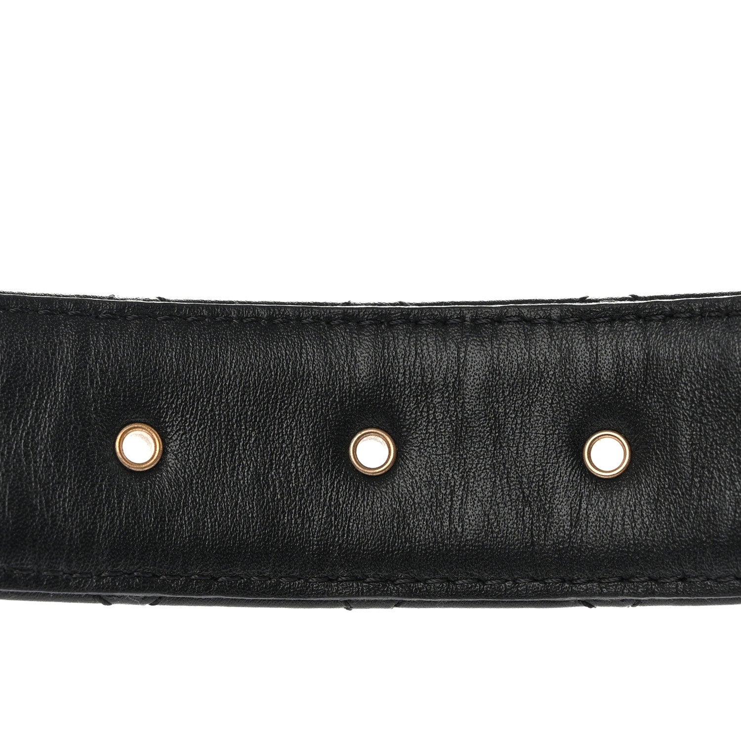 Chanel Lambskin Quilted CC Chain Belt 80 32 Black 6 of 7