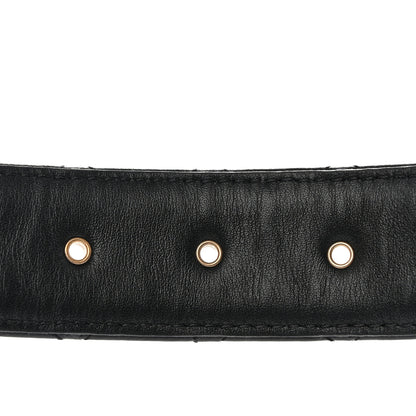 Chanel Lambskin Quilted CC Chain Belt 80 32 Black 6 of 7