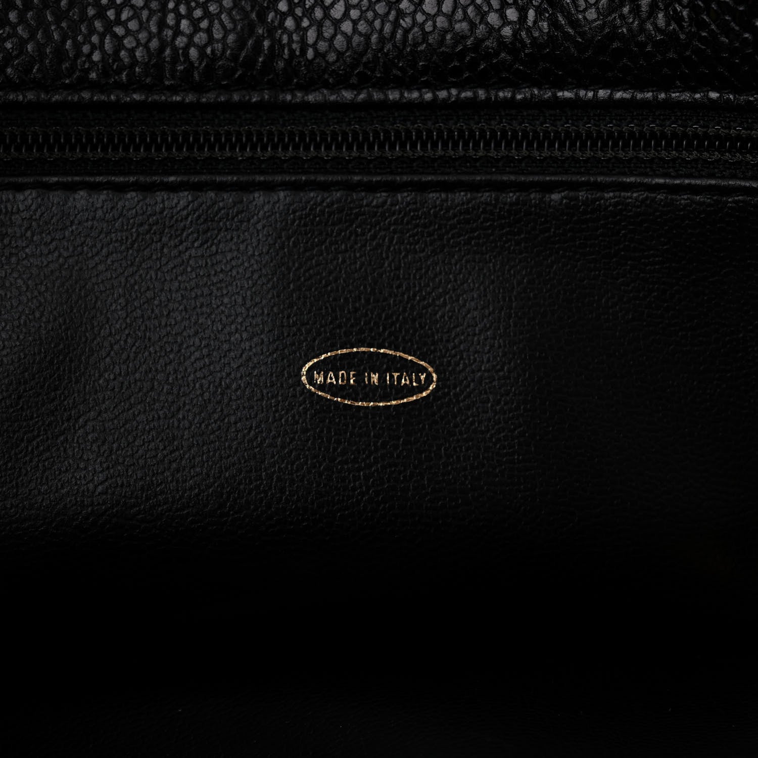 Chanel Caviar Shoulder Bag Black 7 of 10