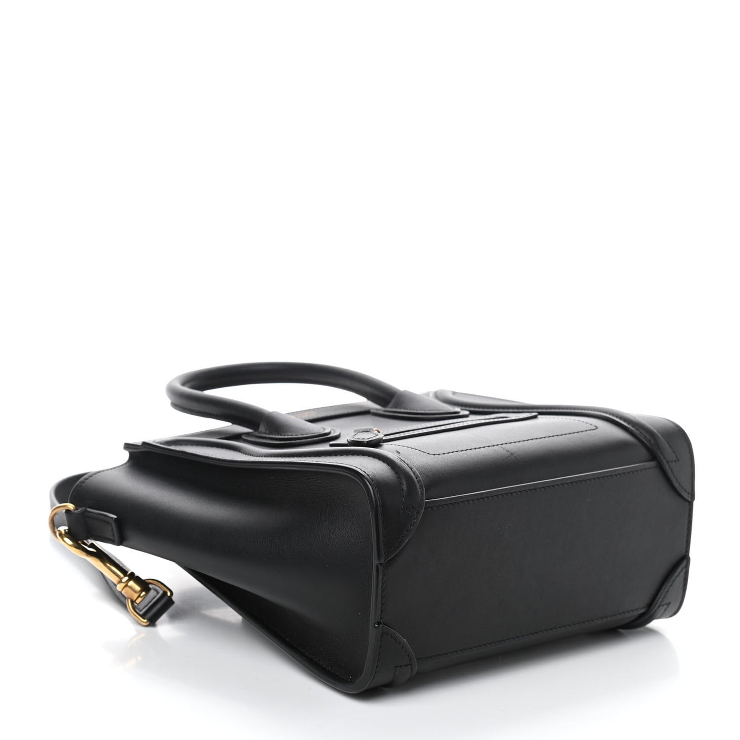 Smooth Calfskin Nano Luggage Black