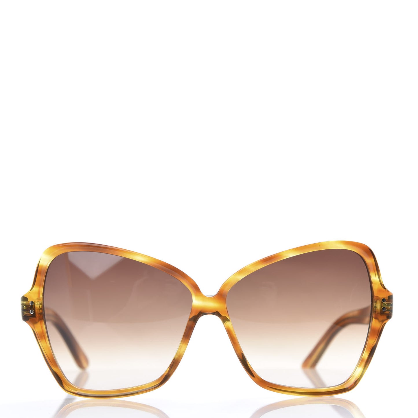 Acetate Butterfly Sunglasses CL40064I Havana