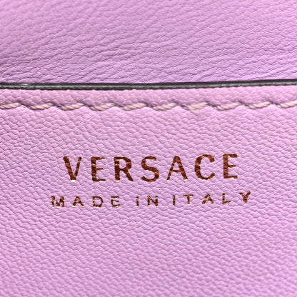 Versace Grained Calfskin Small La Medusa Top Handle Bag Fuchsia 6 of 13