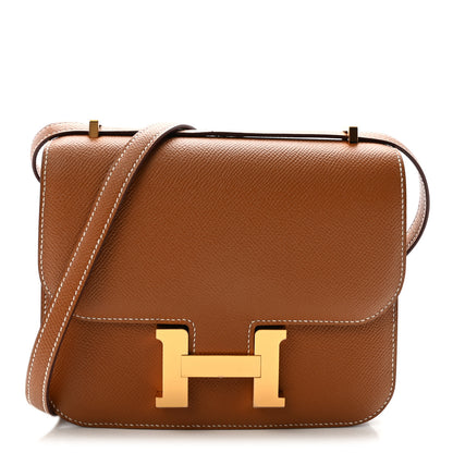 Hermes Epsom Constance 18 Gold 1 of 10