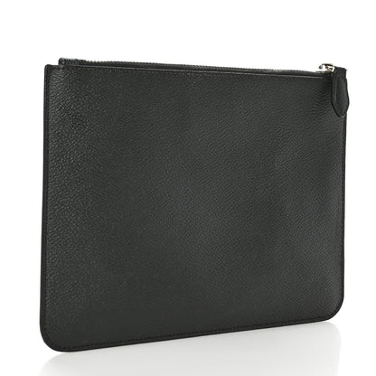 Givenchy Coated Canvas Monkey Brother Print Large Zip Pouch Black 3 of 6