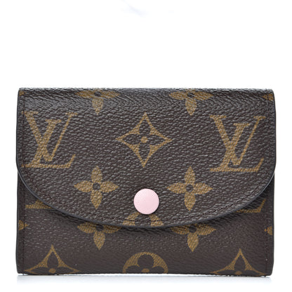 Louis Vuitton Monogram Rosalie Coin Purse Rose Ballerine 1 of 7