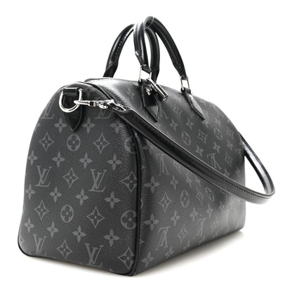 Louis Vuitton Monogram Eclipse Speedy Soft 30 2 of 9