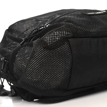 Saint Laurent SAINT LAURENT Nylon Mesh Backpack Black 9 of 10