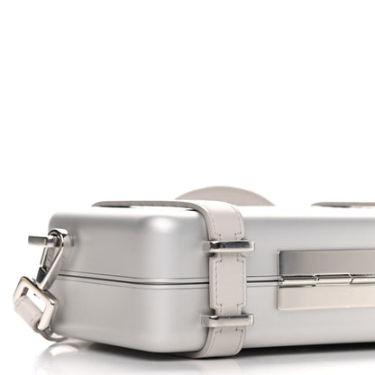 Christian Dior X RIMOWA Aluminum Personal Clutch On Strap Silver 9 of 10