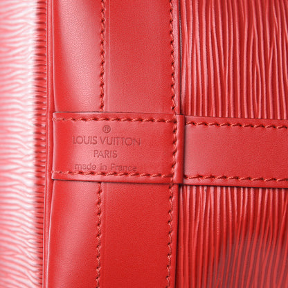 Louis Vuitton Epi Noe Castillan Red 6 of 16