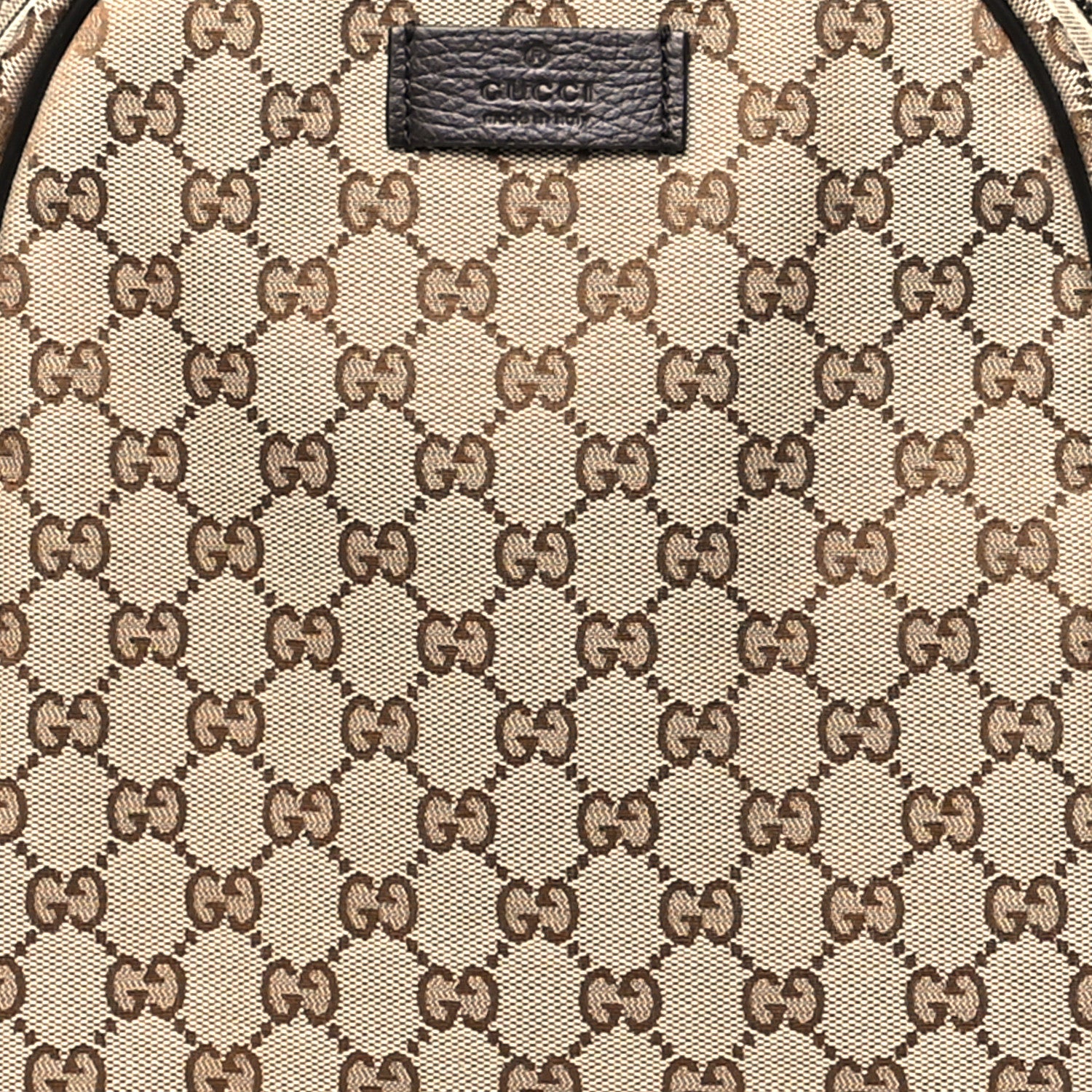 Gucci Monogram Travel Backpack Dark Brown 9 of 11