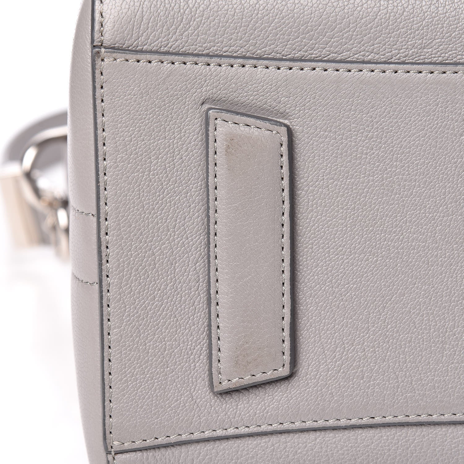 Givenchy Sugar Goatskin Small Antigona Pearl Grey 10 of 12