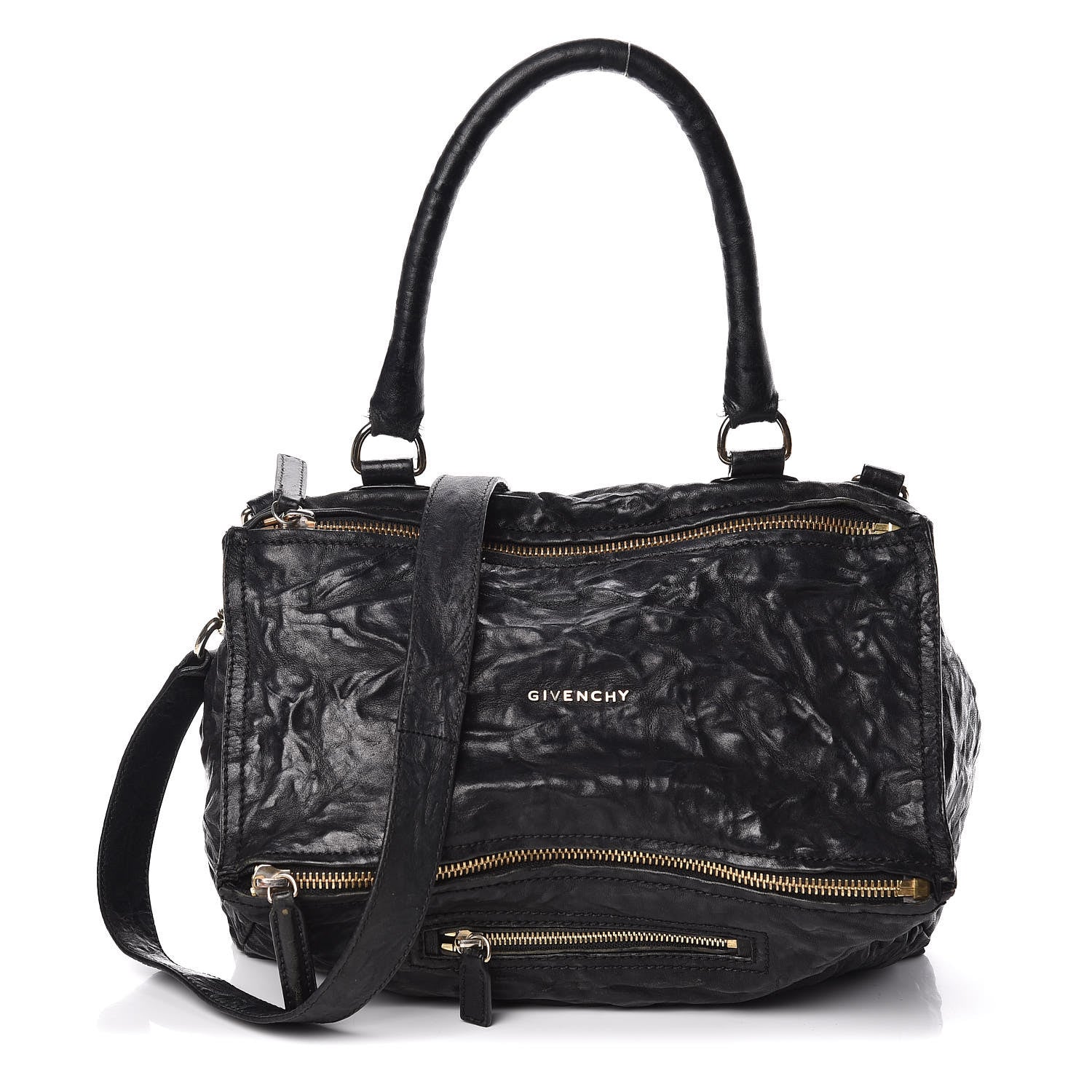 Givenchy Tumbled Sheepskin Medium Pandora Black 1 of 13