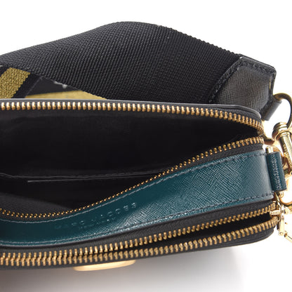 Marc Jacobs Saffiano Small Snapshot Camera Bag Black Multi 5 of 9