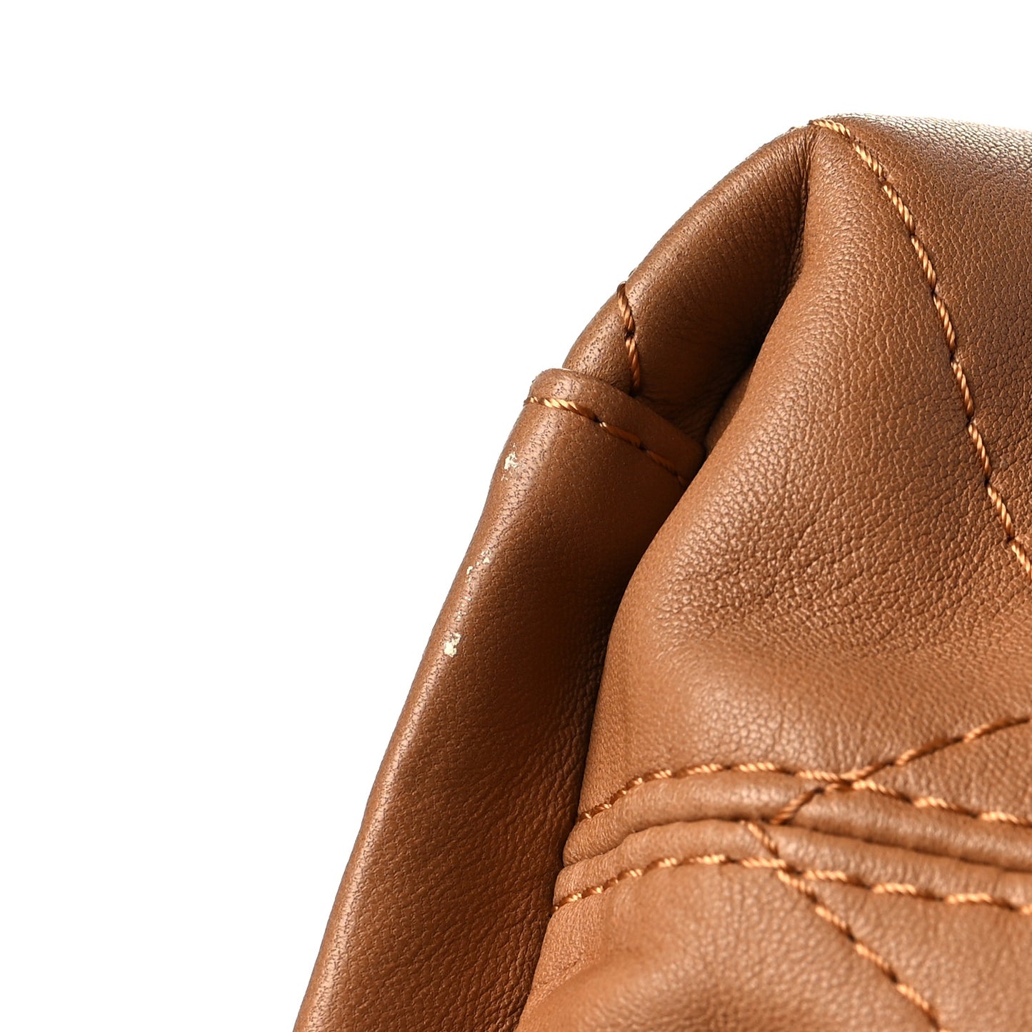 Lambskin Small Soft Touch Shoulder Bag Camel