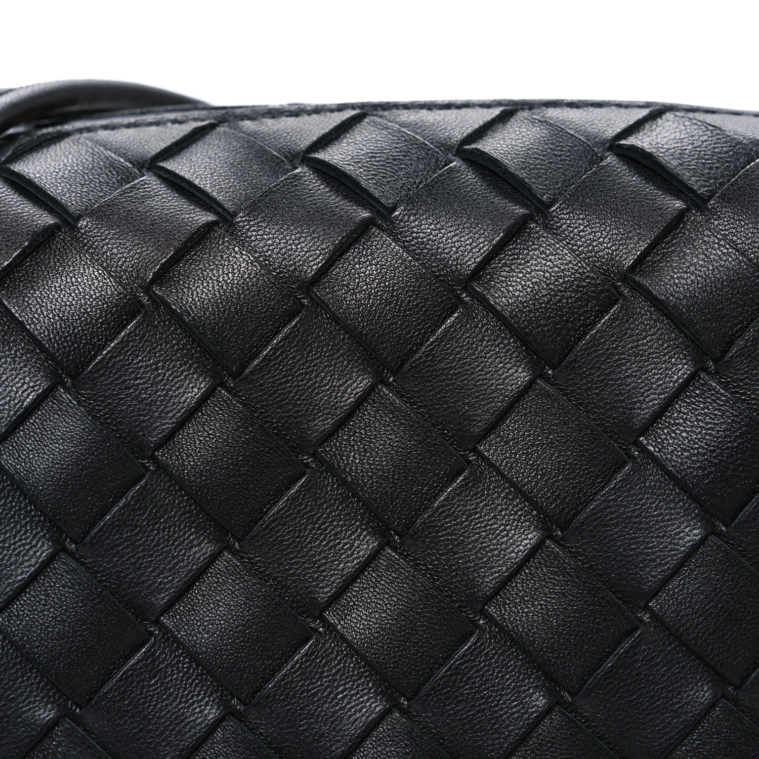 Bottega Veneta Nappa Intrecciato Small Loop Camera Bag Black 7 of 9