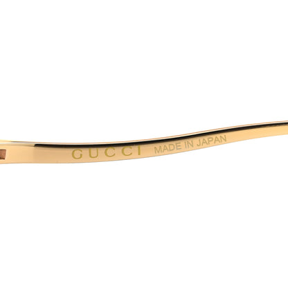 Gucci Rimless Sunglasses GG0352S Gold Flash Pink 5 of 8
