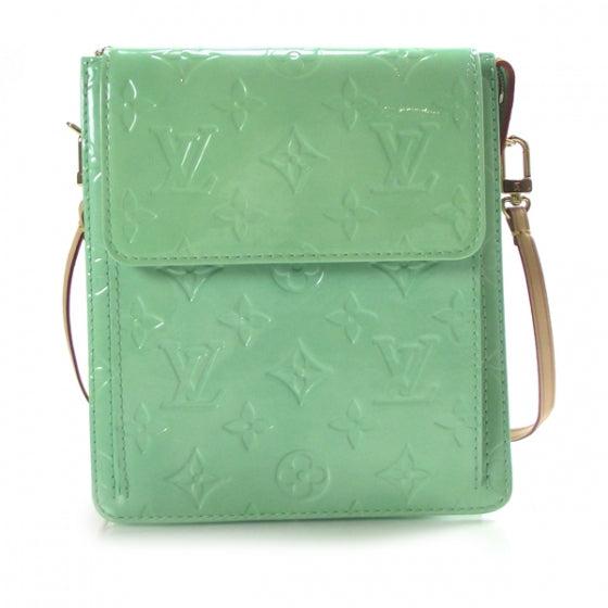 Louis Vuitton Vernis Mott Peppermint 1 of 11