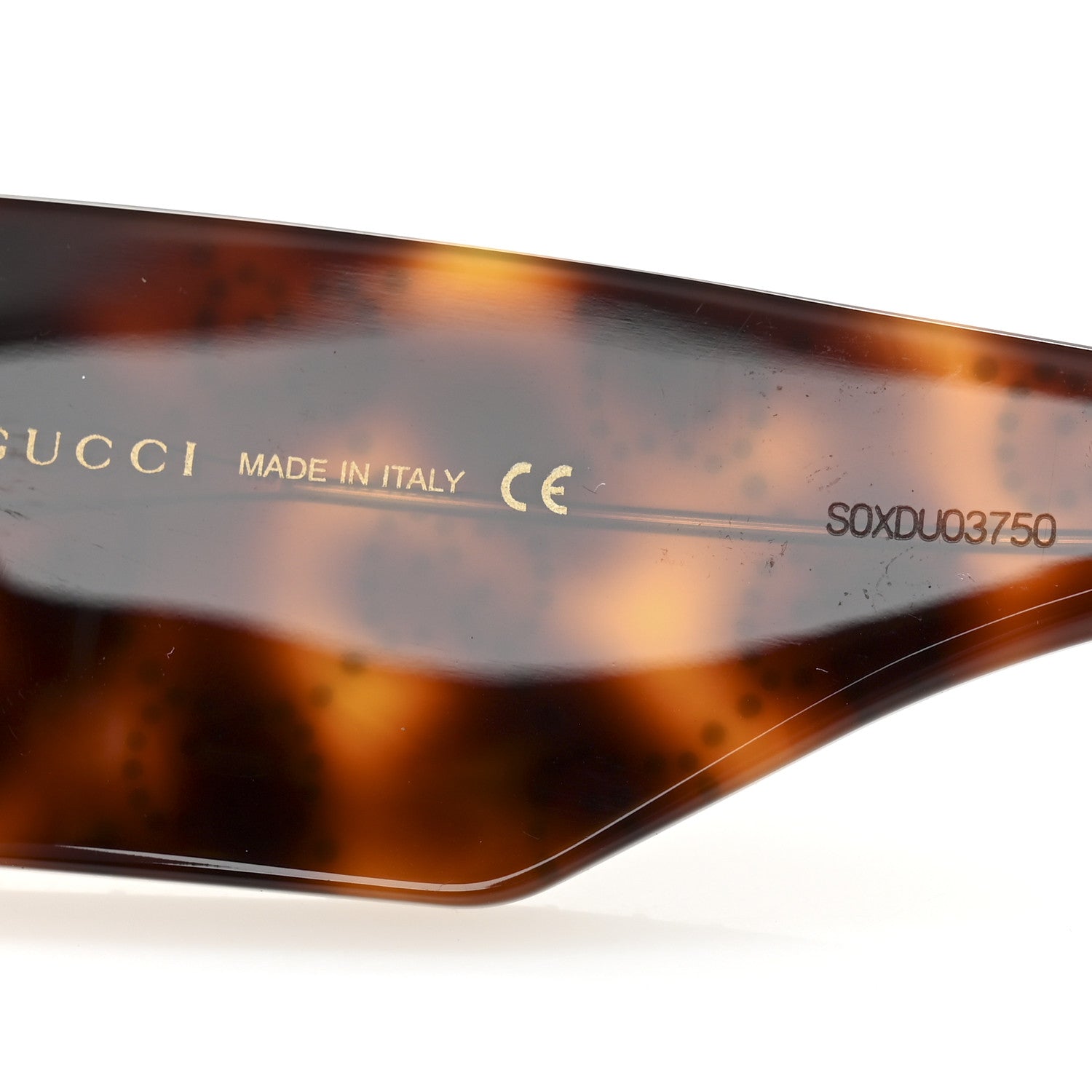 Gucci Acetate Monogram Shield Sunglasses GG0983S Havana 5 of 8
