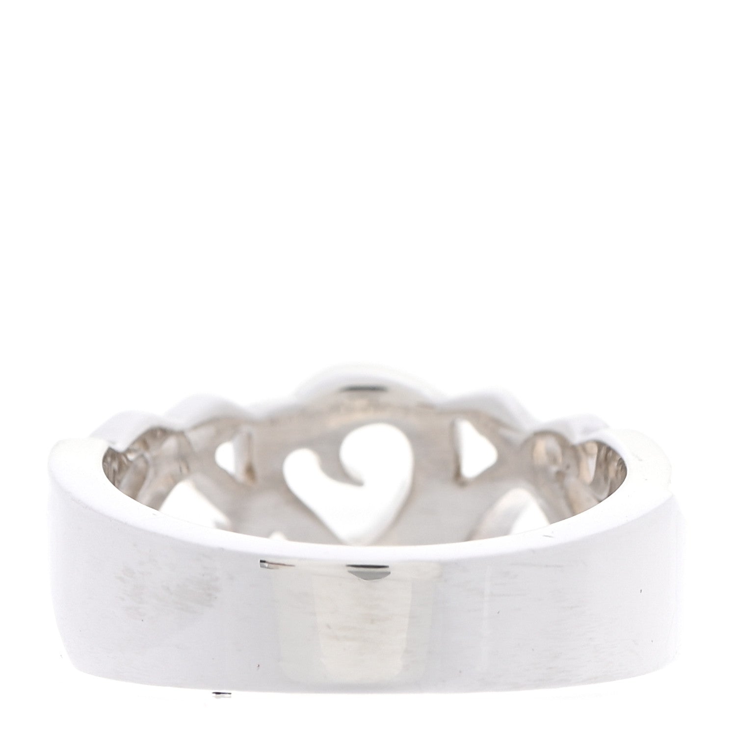 Tiffany Sterling Silver Paloma Picasso Loving Hearts Ring 54 6.75 3 of 6