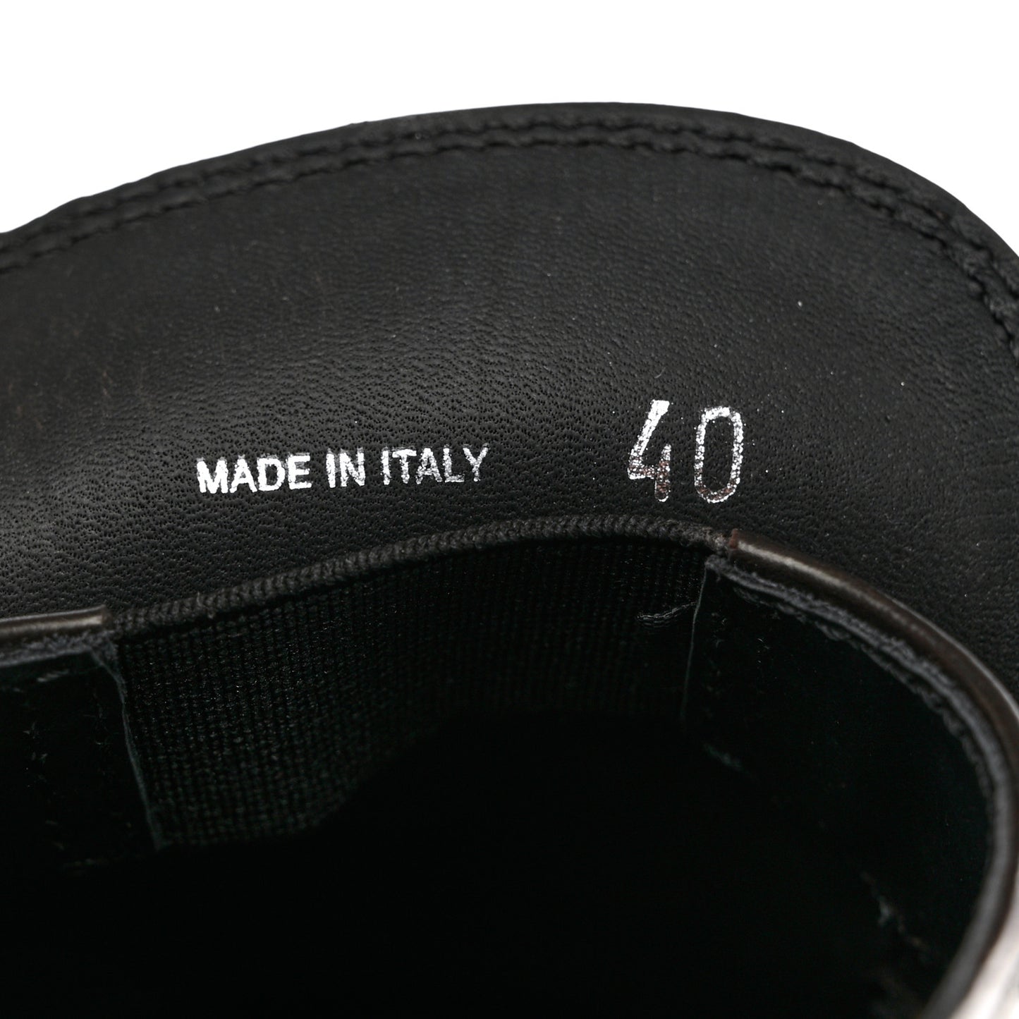 Spazzolato Metal Triangle Logo 50mm Loafers 40.5 Bruciatio Fume