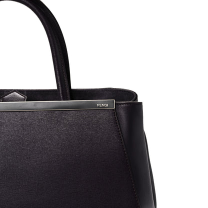 Fendi Vitello Elite Regular 2Jours Tote Ametista 8 of 13