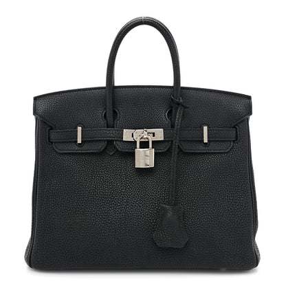 Hermes Togo Birkin 25 Black 1 of 13