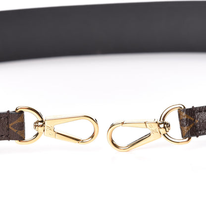 Louis Vuitton Monogram Bandouliere Shoulder Strap Black 5 of 6